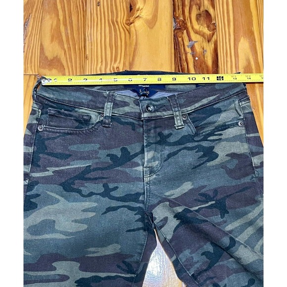Lucky Brand Womens Jeans 2/26 Charlie Skinny Camo Pants 29” Inseam Stretch Denim - Picture 9 of 16
